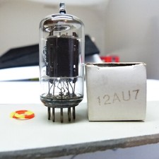 1x ECC82 12AU7 smooth Telefunken Röhre Tube Roe-V-10 NOS Testet 02