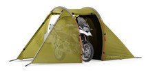 Redverz Solo Expedition Tent 3.70 m, 5,2 kg, Zelt für Motorradfahrer