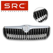 2x KÜHLERGITTER GITTER KÜHLERGRILL FÜR SKODA ROOMSTER SUPERB II 2 CHROM LEISTEN