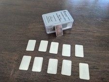 10 x Silberbarren  1 Gramm Heimerle + Meule Silber Feinsilber 999 Inkl. Rechnung