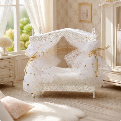Miniatur prinzessinnenbett - miniatur,