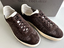 BRUNELLO CUCINELLI - actual model - Brown Textile & Leather Mix NP: 950€