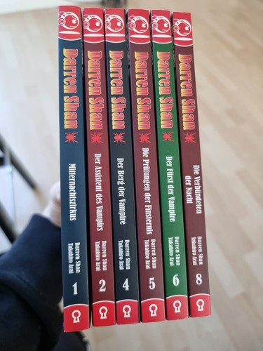 Darren shan manga - darren,
