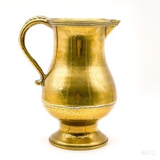 Art Nouveau Brass Jug with