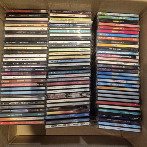 100 cds großes cd - +100,
