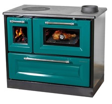 Kaminofen mit Backfach und