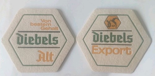 Alte bierdeckel diebels - alte,