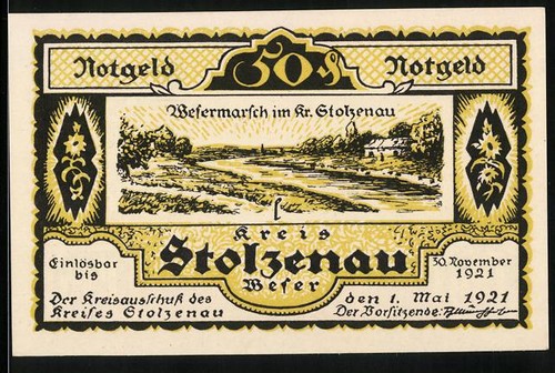 Notgeld stolzenau 1921 50 - notgeld, 1921,