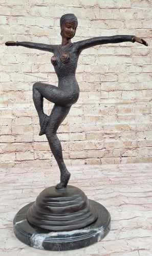 Chiparus art deco dame - chiparus,