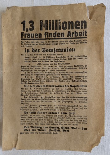 Original flugblatt märz - original, 8.