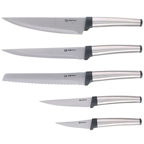 Alpina 5er küchenmesser set - küchenmesser,