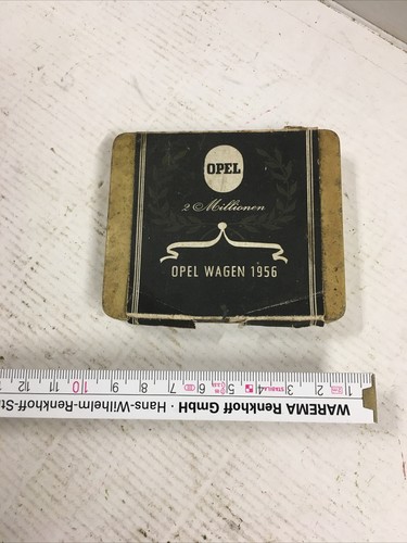 Opel zigaretten dose 1956 - zigaretten,