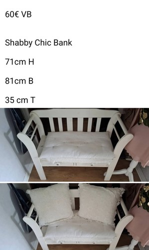 Shabby chic bank - chic,