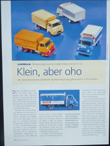 Hanomag kurier - hanomag,