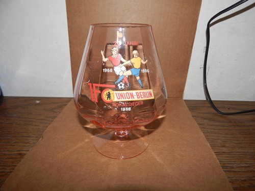 Ddr fussball glas - fussball,