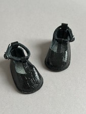 Schwarze Leder Schuhe 5,5 Х 3,0 Cm NEU Paola Reina Amigas Handwerk