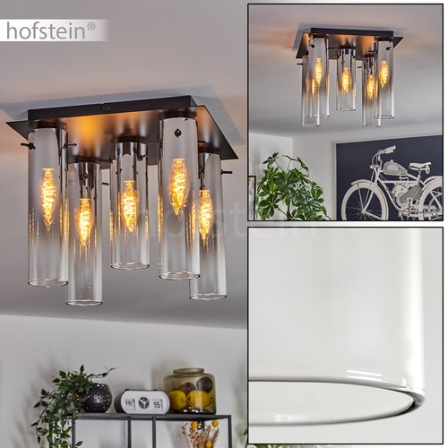 Rauchglas flur leuchte decken - flur,