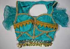 IWEMEK Aladdin Kostüm für Erwachsene Prinzessin Jasmin Hochwertig