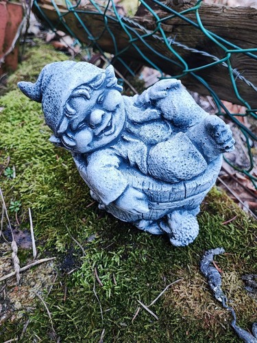 Steinfigur troll wichtel - steinfigur,