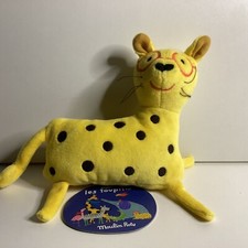 S167 Moulin Roty Rassel Leopard Plüschtier 15cm Stofftier