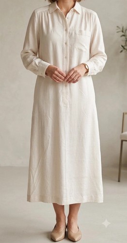 Vintage hemdblusenkleid - vintage,