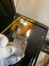 S. T. Dupont Feuerzeug Lighter Linie 1 Klein Silber ( Überholt )