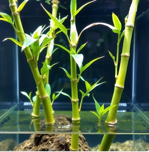 Wasserbambus schnellwachsende
