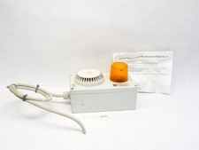 Warntonsirene B/SE 10 mit Gehäuse Blitzleuchte Hugentobler 110 230VAC 15Ws