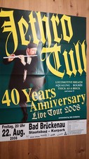 Jethro Tull Poster, Plakat, 40 Years Anniversary, 2008, DIN A1