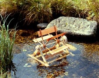 Kraul flussrad der - flussrad,, kräftige