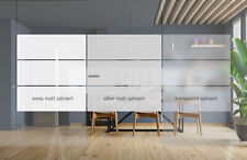 19,90€/m² Milchglasfolie Fensterfolie Glas 3-teilig Sichtschutz Privat Dusche