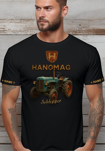 Traktoren shirt hanomag - t-shirt,