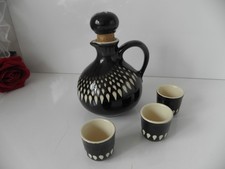 Altes Likörset Krug mit 3