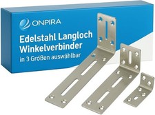 Edelstahl Winkelverbinder