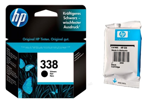 Original 338 schwarz - hp, black