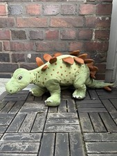Ikea Jättelik XL Dino Dinosaurier Stegosaurus Stofftier Plüsch grün 75 cm groß