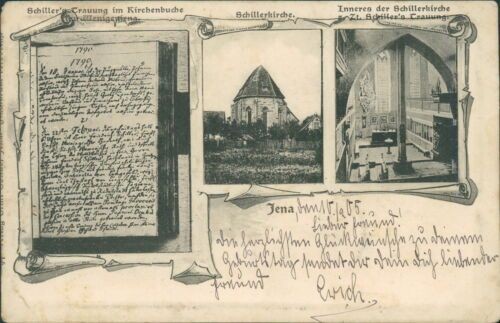 Ansichtskarte jena 1905 - jena,