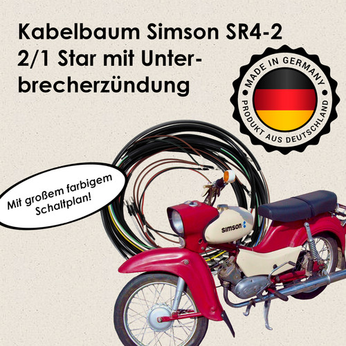 Kabelbaum simson sr4 2 - kabelbaum, sr4-2