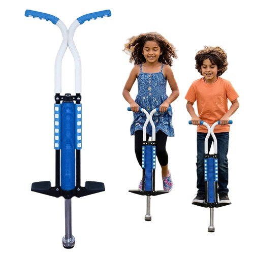 Pogo stick blau - stick, höhe