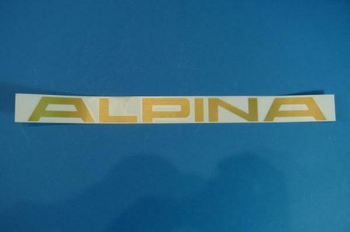 Original bmw alpina schriftzug - bmw,