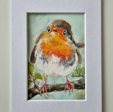 Original Pastell Gemälde