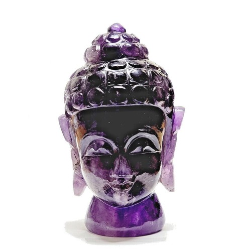 Buddha kopf aus - buddha, amethyst