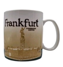 Starbucks Coffee Frankfurt City Mug Tasse Becher Kaffeetasse Sammeltasse 2009