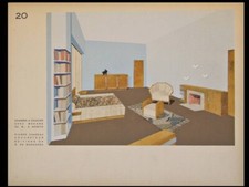 PIERRE CHAREAU, SCHLAFZIMMER