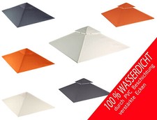 SPITZ Ersatzdach Dach WASSERDICHT Pavillon ca. 3x3 m mit Kaminabzug Pavillondach