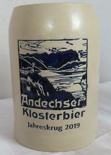 Bierkrug stein andechser - bierkrug,
