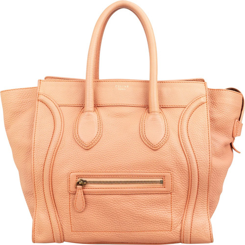 Céline drummed calfskin mini - céline,