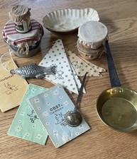 Konvolut alte Sachen für den Kaufmannsladen Puppenstube