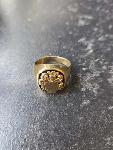 Herrenring siegelring 333 - siegelring,