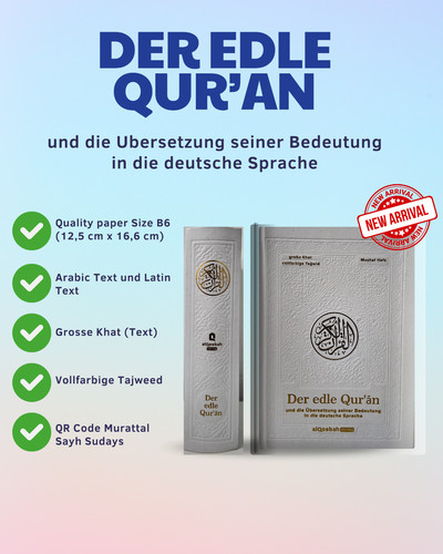 Koran weiss quran with - quran, german